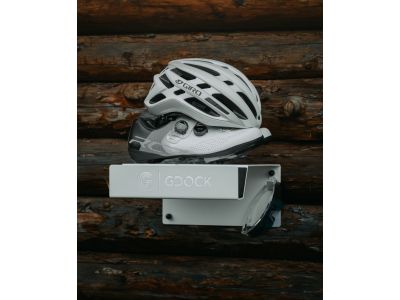 GDOCK Bike Shelf Fahrrad-Wandhalterung, weiß