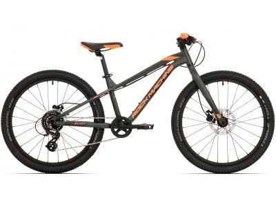 Rock Machine Blizz 24 HD detský bicykel, khaki/oranžová/čierna