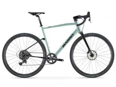 Basso Tera Sram Apex, Microtech MX25 28 bike, green