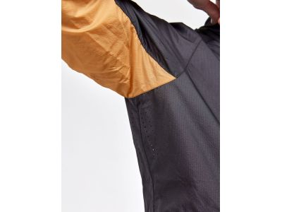 Jachetă CRAFT ADV Offroad Wind, gri închis/portocaliu