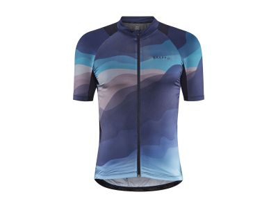 CRAFT ADV Endur Graphic jersey, blue with pattern