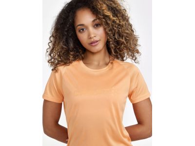 CRAFT CORE Essence Logo women&#39;s t-shirt, orange - XS