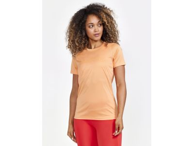 CRAFT CORE Essence Logo dámské tričko, oranžová - XS