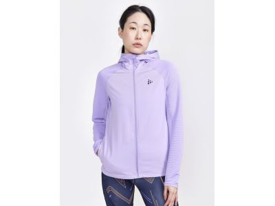 CRAFT ADV HiT Zip Hoodi women&#39;s sweatshirt, light purple