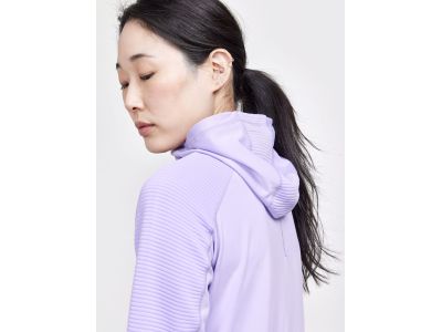 CRAFT ADV HiT Zip Hoodi női pulóver, világos lila