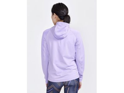 CRAFT ADV HiT Zip Hoodi women&#39;s sweatshirt, light purple