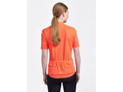 Damska koszulka rowerowa CRAFT CORE Endur Lumen, pomarańczowa