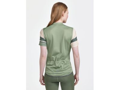 Tricou damă CRAFT CORE Endur Logo, verde deschis