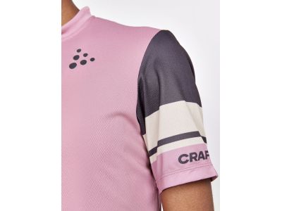 CRAFT CORE Endur Logo dámský dres, růžová - XS