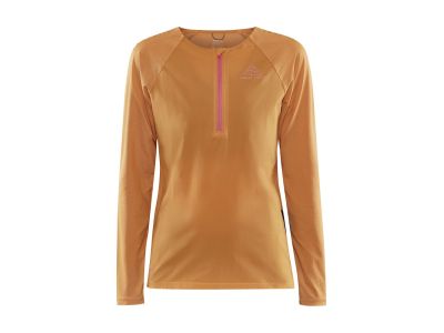 CRAFT PRO Trail Wind LS Damen T-Shirt, orange