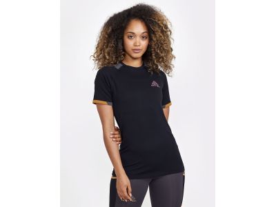 CRAFT PRO Trail Fuseknit Damen T-Shirt, schwarz