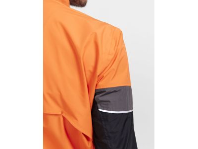 Jachetă CRAFT CORE Endur Hydro, portocalie
