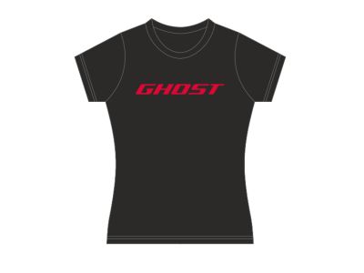 T-shirt damski GHOST, czarny