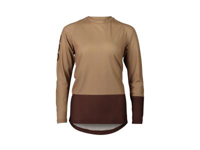 Tricou POC MTB Pure pentru femei, Jasper Brown/Axinite Brown