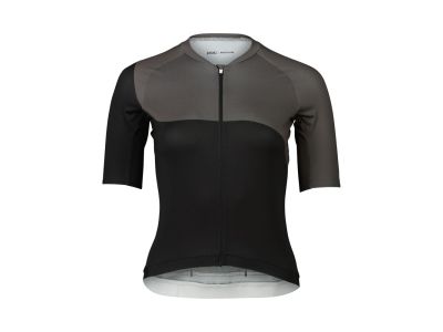 POC Essential Road women&amp;#39;s jersey, Print Uranium Black/Sylvanite Grey