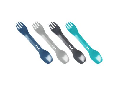 Lifeventure Ellipse Spork 4-Pack multifunctional cutlery set, multicolor