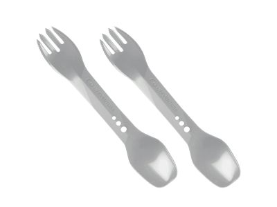 Lifeventure Ellipse Spork multifunctional cutlery, light grey