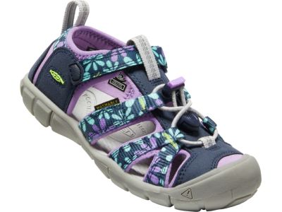 KEEN SEACAMP II CNX dětské sandály, black iris/african violet