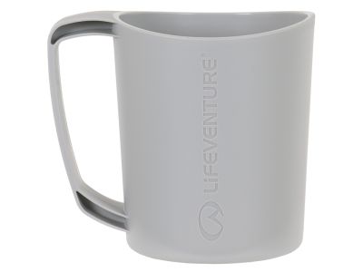 Lifeventure Ellipse Big Mug; hrnček, 450 ml, light grey