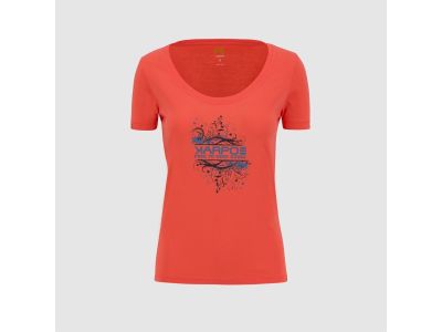 Karpos CROCUS Damen-T-Shirt, Hot Coral