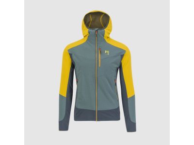 Karpos LEDE jacket, north atlantic/lemon curry/dark slate