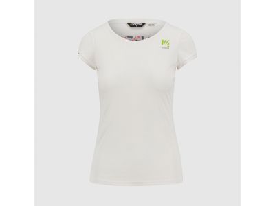 Karpos LOMA women&amp;#39;s t-shirt, cloud dancer/hot coral/vintage