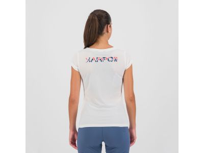 Tricou dama Karpos LOMA, dansator cloud/coral cald/vintage