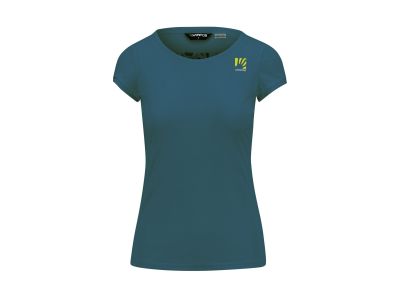 Karpos LOMA women&amp;#39;s T-shirt, Corsair/Adriatic Blue/Lemon Curry