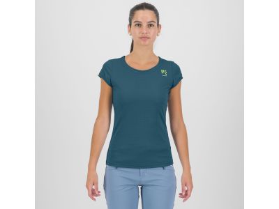 Karpos LOMA women&#39;s T-shirt, Corsair/Adriatic Blue/Lemon Curry