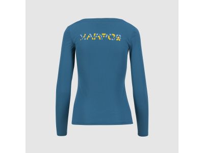 Karpos LOMA women&#39;s t-shirt, corsair/adriatic blue/lemon curry
