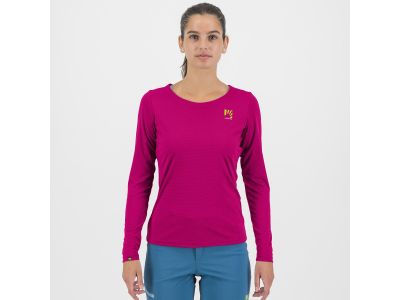 Karpos LOMA Damen T-Shirt, Innuendo/Ombre Blue/Cherries Jubilee