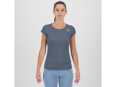 Karpos LOMA Damen T-Shirt, Vintage Indigo/Schwarz/Weiß