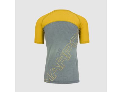 Karpos MOVED EVO T-shirt, dark slate/lemon curry