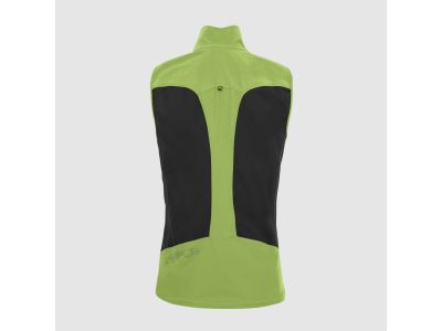 Karpos PARETE vest, black/jasmine green