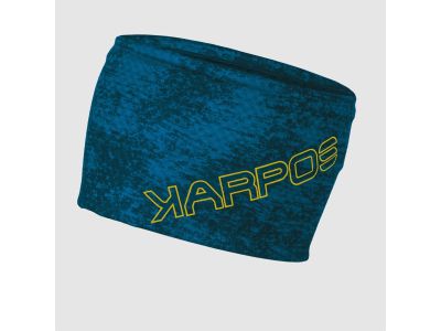 Karpos TRE CIME 12CM headband, indigo bunting/high visibility