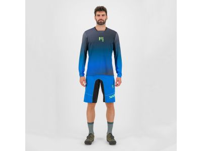 Karpos VAL DI DENTRO Trikot, schwarz/indigoblau/grün fluo