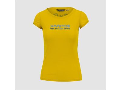 Karpos VAL FEDERIA women&amp;#39;s t-shirt, lemon curry