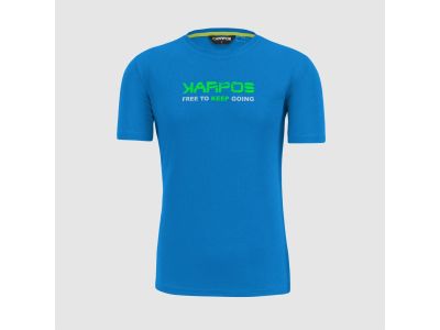 Karpos VAL FEDERIA T-shirt, Indigo Bunting Print 1