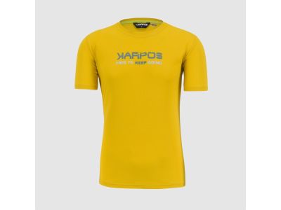 Karpos VAL FEDERIA T-shirt, lemon curry print 1
