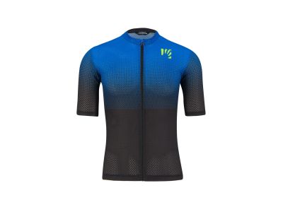 Karpos VAL VIOLA jersey, black/indigo bunting/green fluo