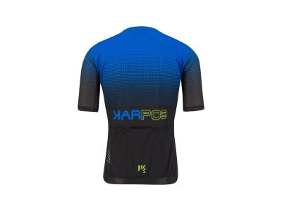 Karpos VAL VIOLA jersey, black/indigo bunting/green fluo