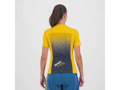 Karpos VERVE EVO dámský dres, lemon curry/ombre blue