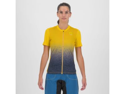 Karpos VERVE EVO dámský dres, lemon curry/ombre blue