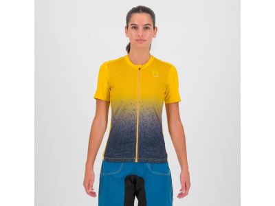 Karpos VERVE EVO dámský dres, lemon curry/ombre blue