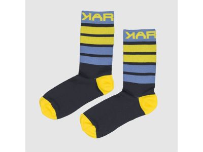 Karpos VERVE Socken, Outer Space/Indigo/High Visibility