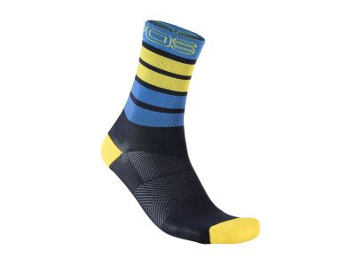 Karpos VERVE socks, Outer Space/Indigo/High Visibility