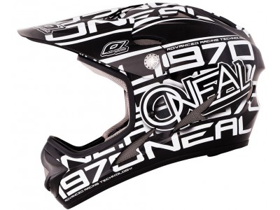 O&#39;NEAL Backflip DH Evo Race helmet black and white