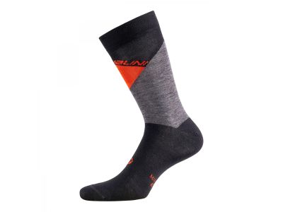 Nalini B0W Wool Socks ponožky, tmavě modrá/červená