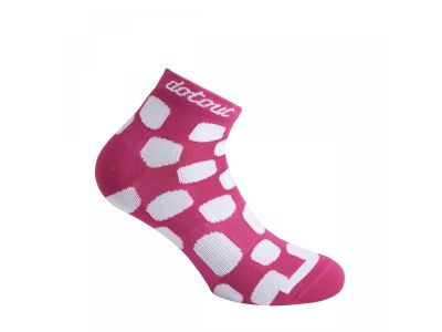 Dotout Dots women&amp;#39;s socks, pink/white