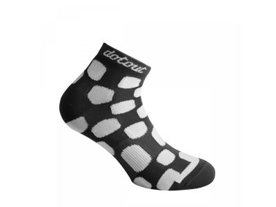 Dotout Dots W dámske ponožky, čierna/biela
